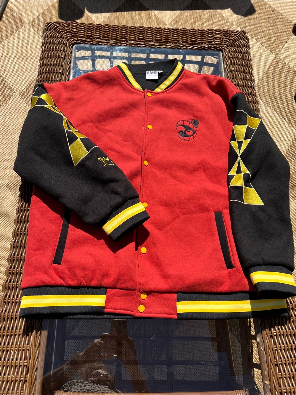 Amazing Digital Circus Caine Varsity Jacket Unisex